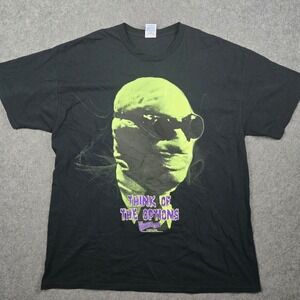 Vintage Y2K The Invisible Man Shirt Mens XL Black Universal Horror Movie